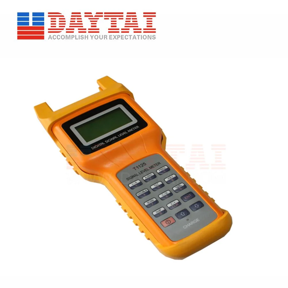 Digital/Analog TV Testing Instrument T1125 Analog Cable TV Signal Level Meter