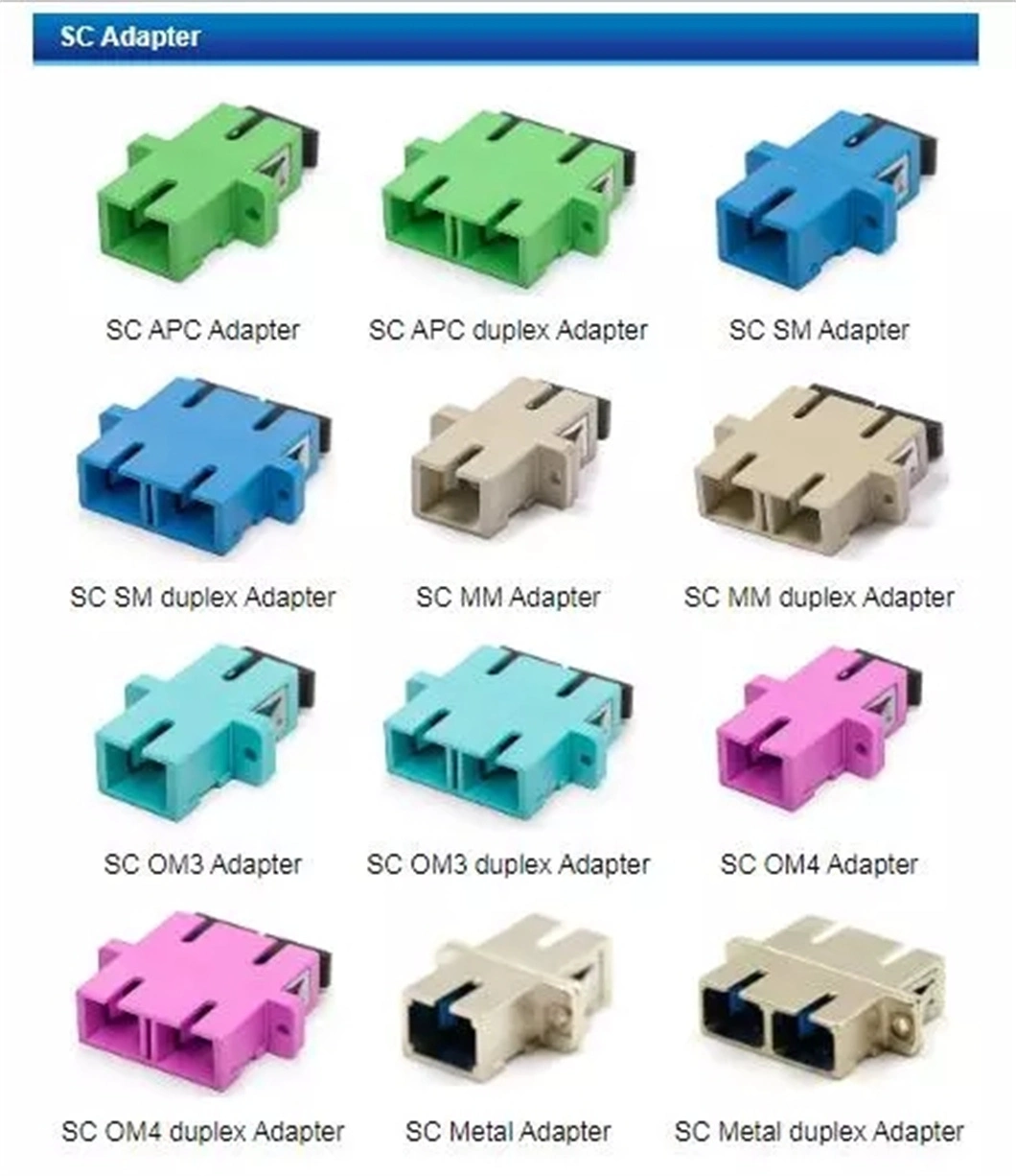 Sc Female - LC Male Single Mode Simplex Fiber Optic Adapter