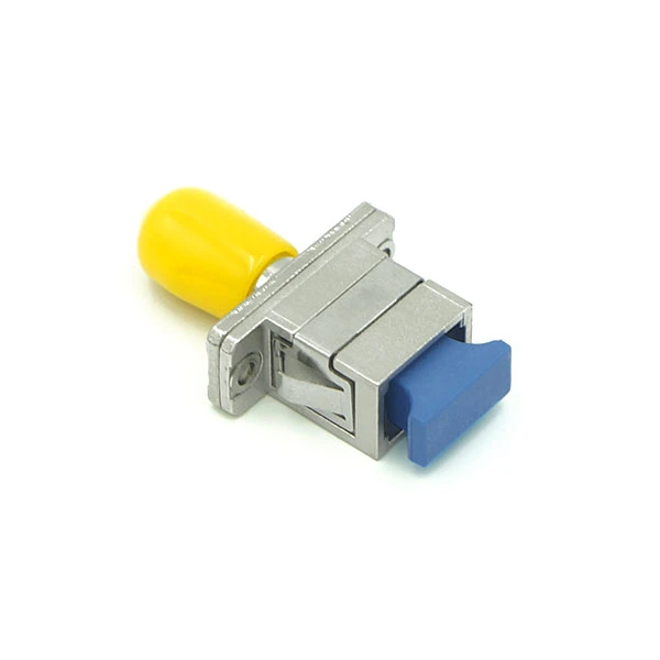 Manufacturer Optical Fiber Sc Male to LC Femela Hybrid Adapter, Sc APC Simplex Fiber Flange Fiber Coupler, Fiber Optic Adapter