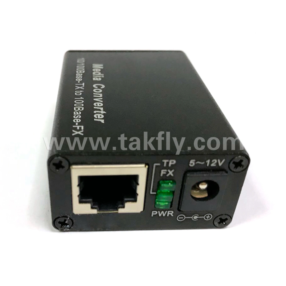 Mini 100m Sc Duplex Simplex Fiber Optic Mini Media Converter