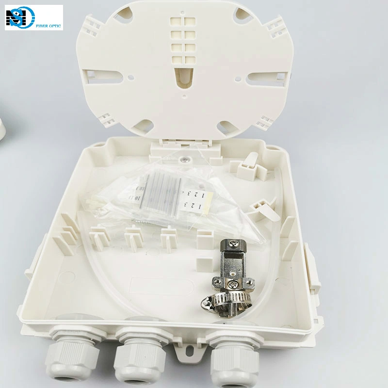 FTTH Indoor Outdoor 4/8/12 Port Fiber Optic Termination Box