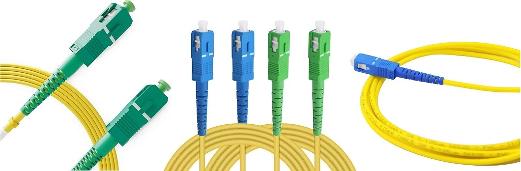 Optical Fibre Cable Sc FC LC St Single/Multi Mode 0.9mm Optical Fiber Pigtail Fiber Optic Patch Cord 2 Core Pigtail for Telecom Network