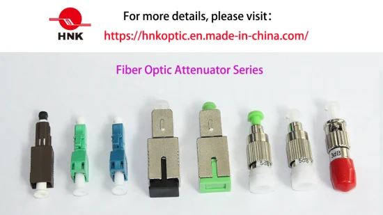 FC/PC Singlemode Female to Female Fiber Optic Attenuator