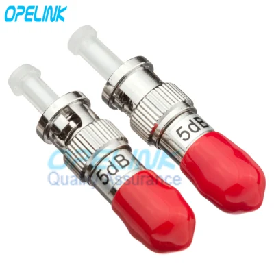 St Connector Type Female to Male Fixed Fiber Optic Attenuator