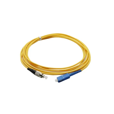 High Quality 2.0/ 3.0mm Single Mode Fiber Optic Patchcord with Sc FC LC Connector PVC G652D