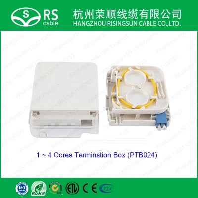 1-4 Cores 1 Port Fiber Optic Termination Box