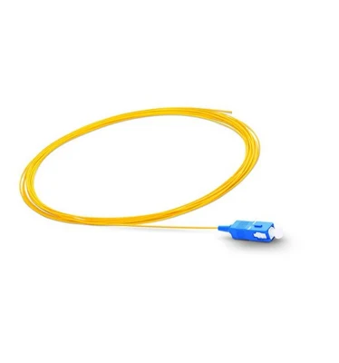 0.9mm PVC/LSZH Jacket Patch Cord Cable Simplex Sc Upc Single Mode Fiber Optic Pigtail