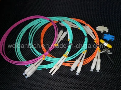 Om2/Om3/Om4, LC/Sc/FC/St/Mu/E2000 Fiber Optic Patch Cord Cable